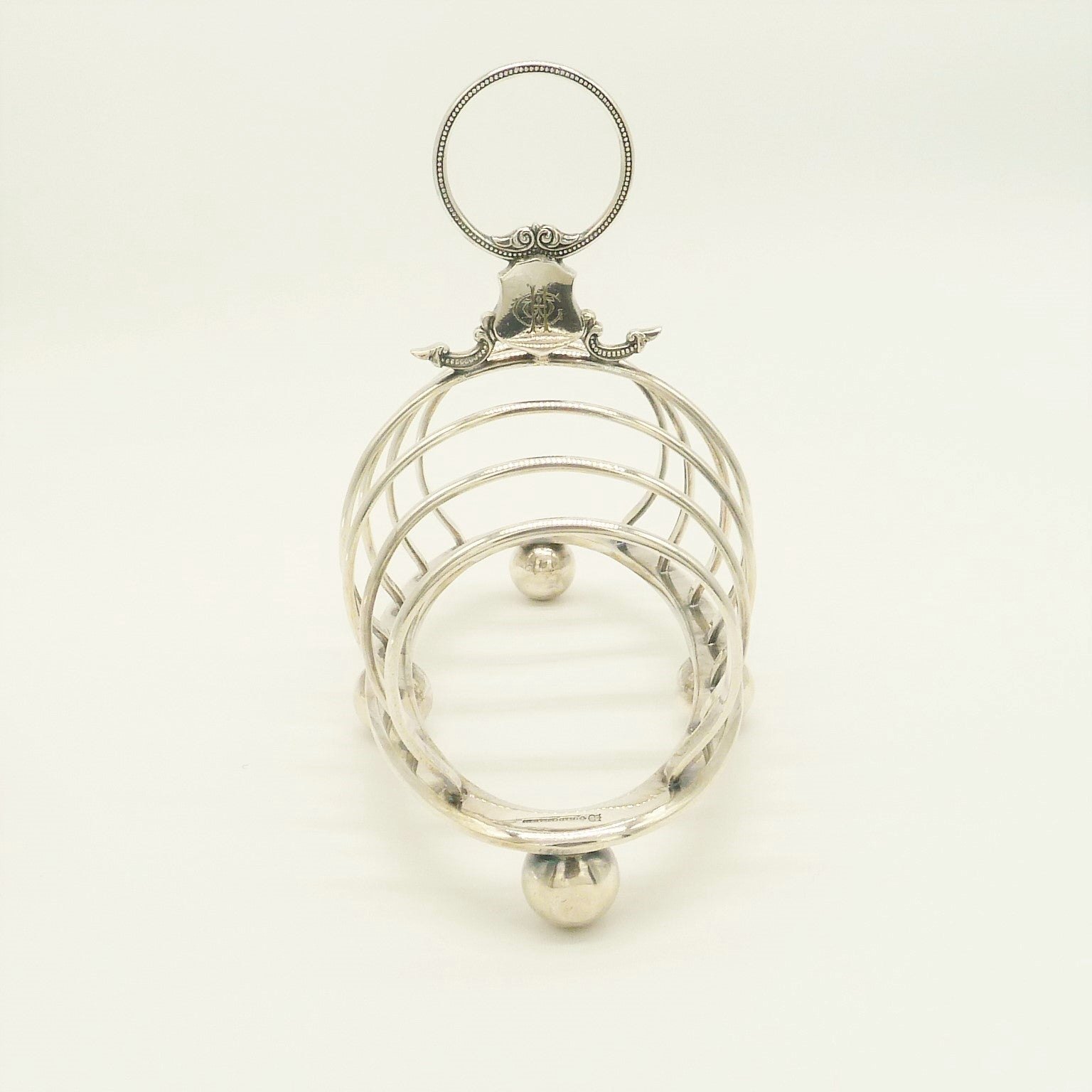 Six Slice Silver Toast Rack - 43 Chesapeake Court  Antiques