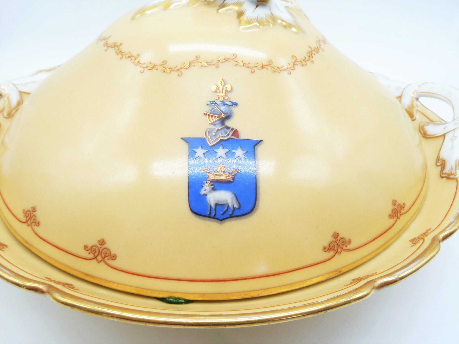 Antique Old Paris Porcelain, Amorial - 43 Chesapeake Court Antiques