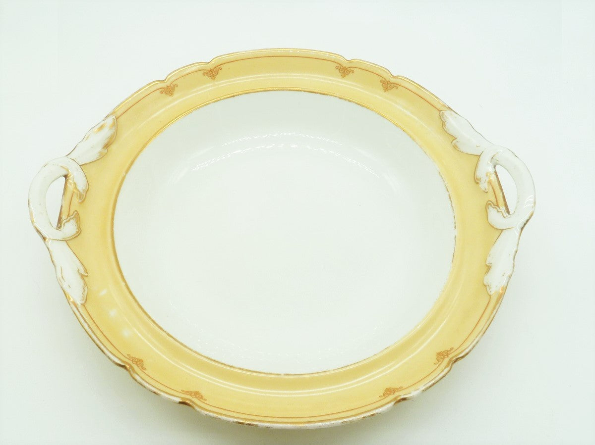 Old Paris Porcelain Covered Dish - 43 Chesapeake Court Antiques