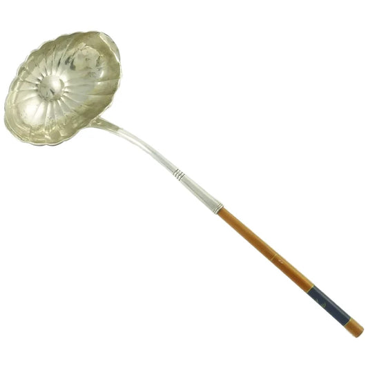 Austro-Hungarian Silver Ladle, mid-19th Century - 43 Chesapeake Court Antiques