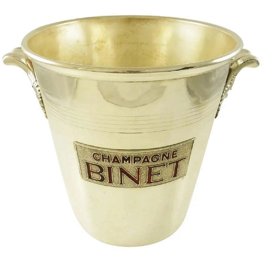 Mid-Century French Silver Plate Champagne Bucket Wine Cooler - 43 Chesapeake Court Antiques