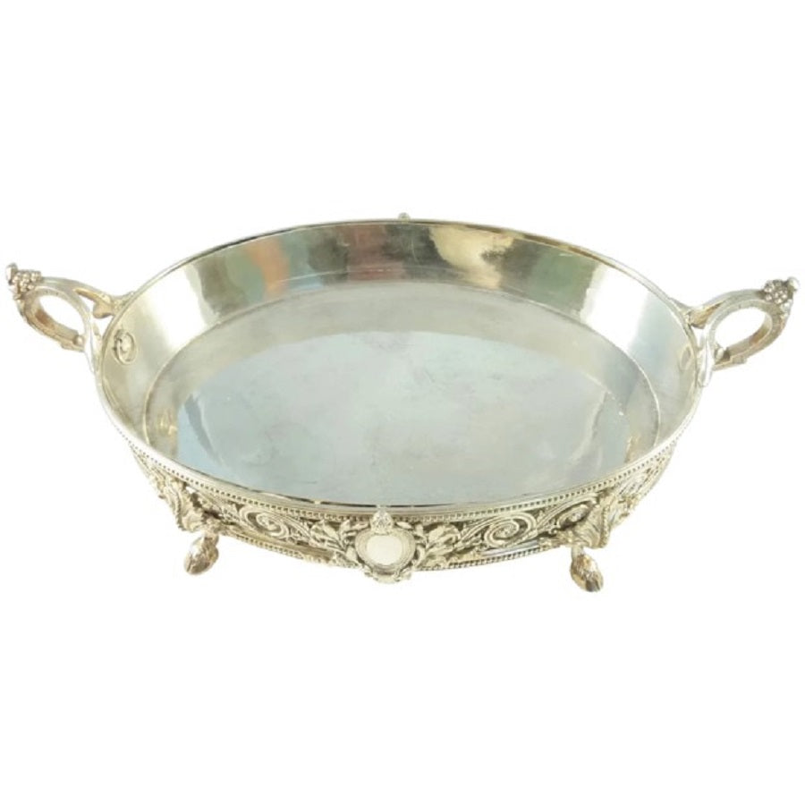 Ornate French Silver Jardinière, Louis XVI Style - 43 Chesapeake Court Antiques