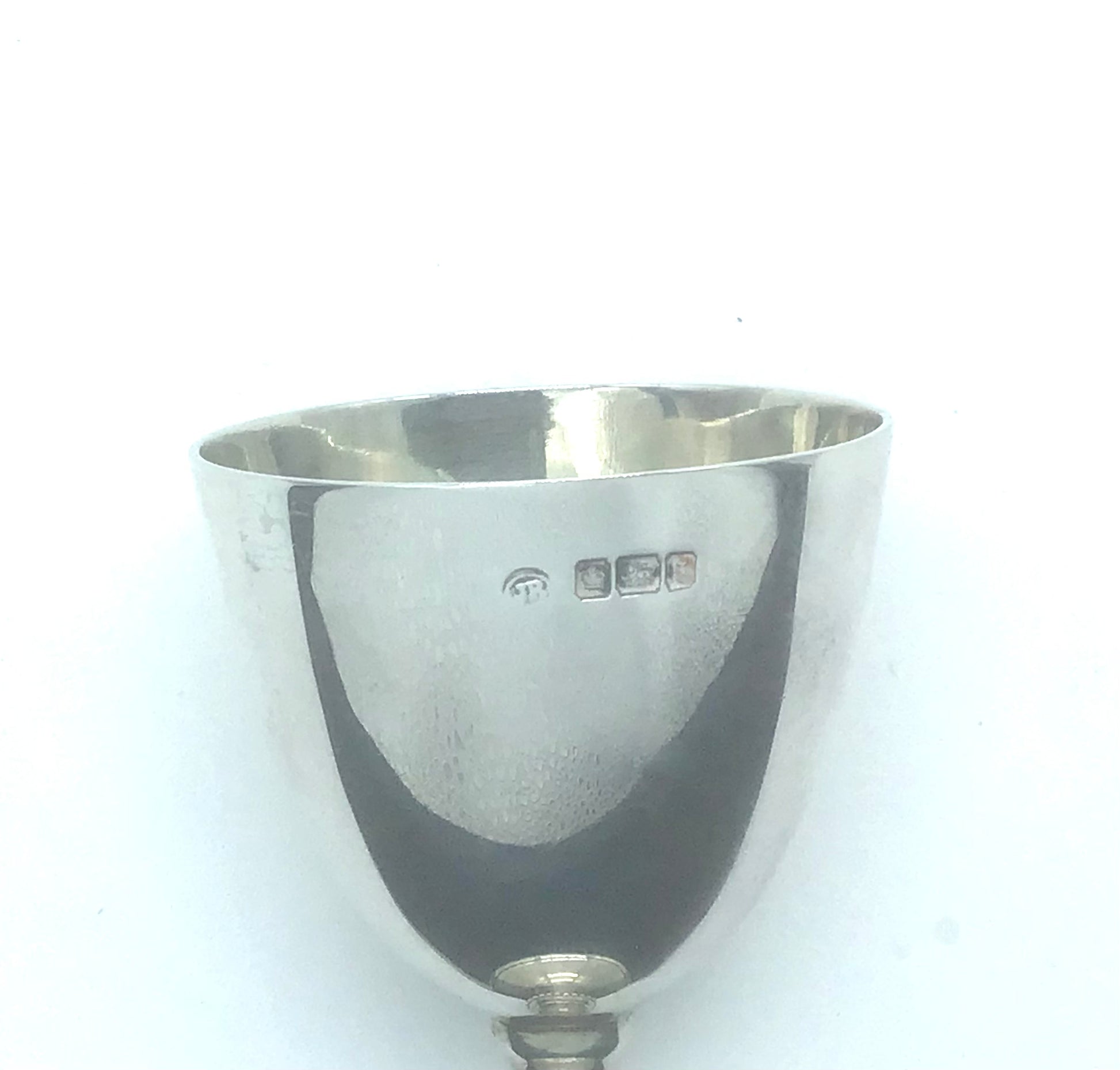 English Sterling Silver Egg Cup or Server, George V - 43 Chesapeake Court Antiques