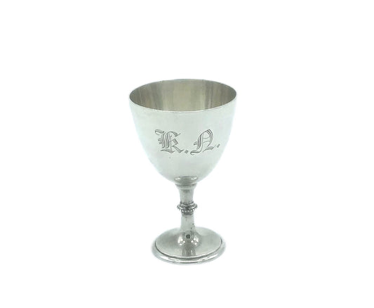 Antique English Sterling Silver Egg Cup- 43 Chesapeake Court Antiques