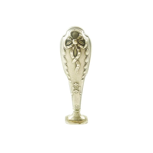 Antique French Silver Letter Seal Seau, Wax Seal - 43 Chesapeake Court Antiques