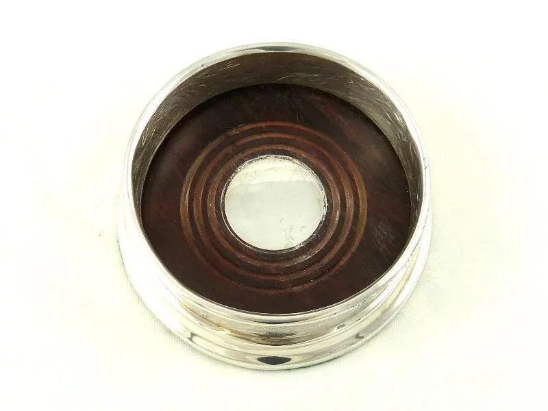 Tiffany Sterling Silver Wine Bottle Coaster or Stand,  Aesthetic Movement Design - 43 Chesapeake Court Antiques